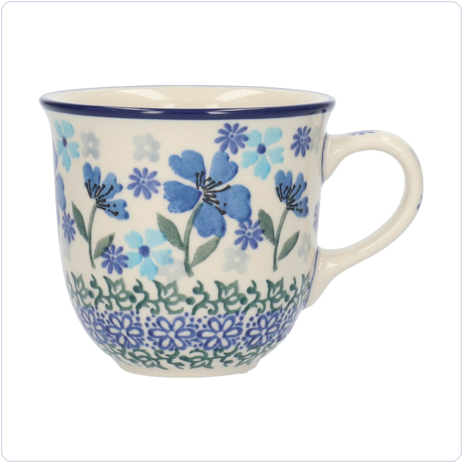 1342 Tulp senseo mok 200ml 3507 Blossom Blue