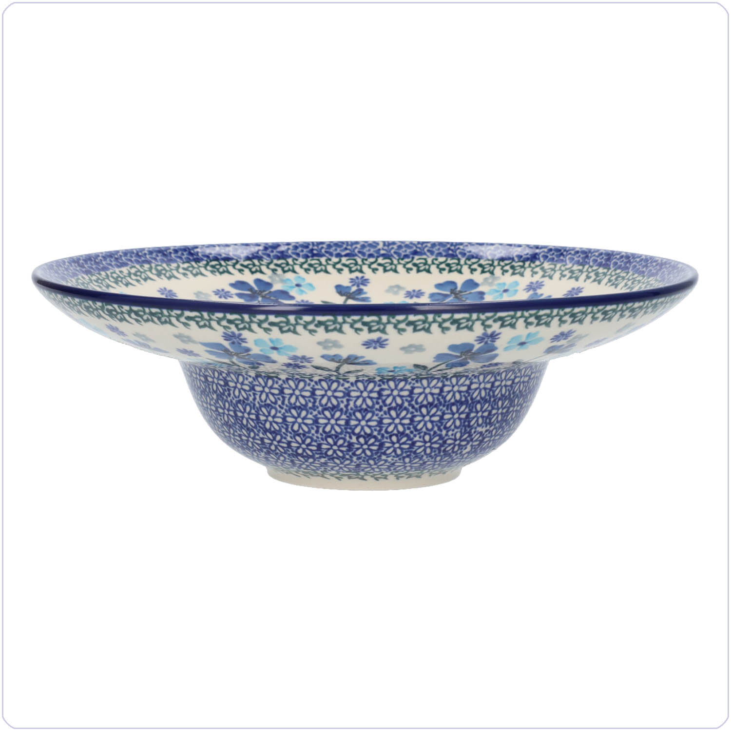 2386 Diep pasta-/soepbord 3507 Blossom Blue