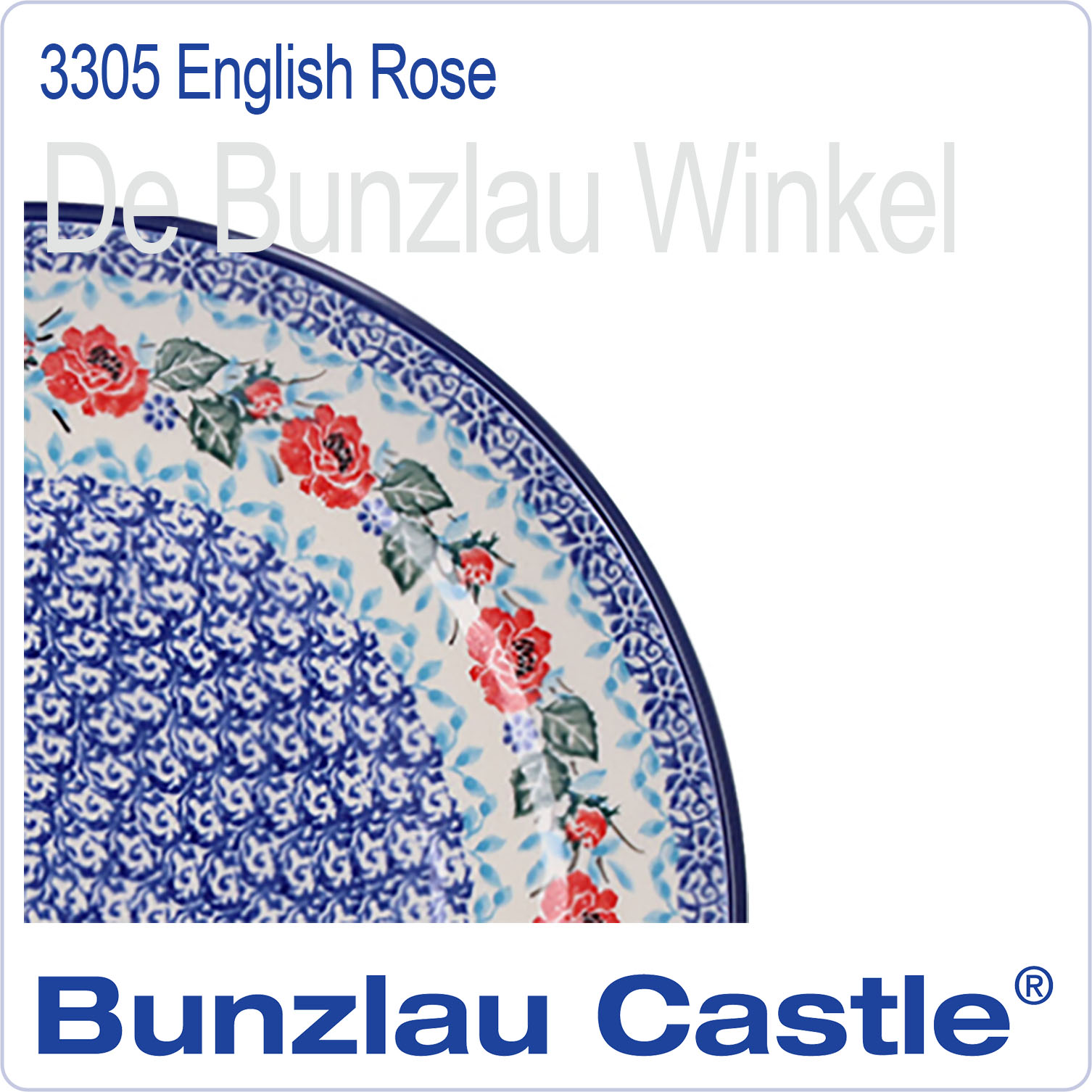 Bunzlau English Rose (3305)