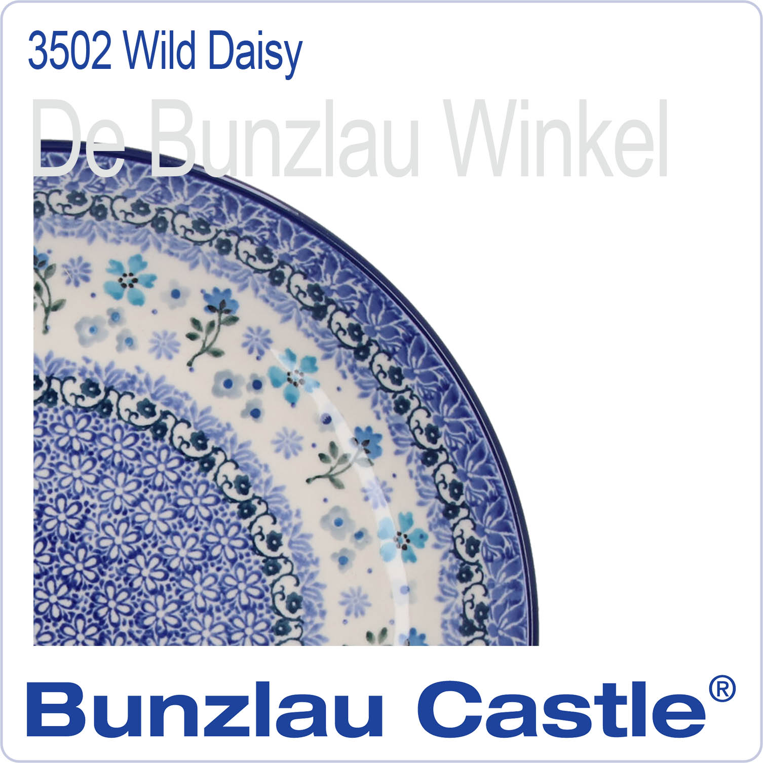 Bunzlau Wild Daisy (3502)