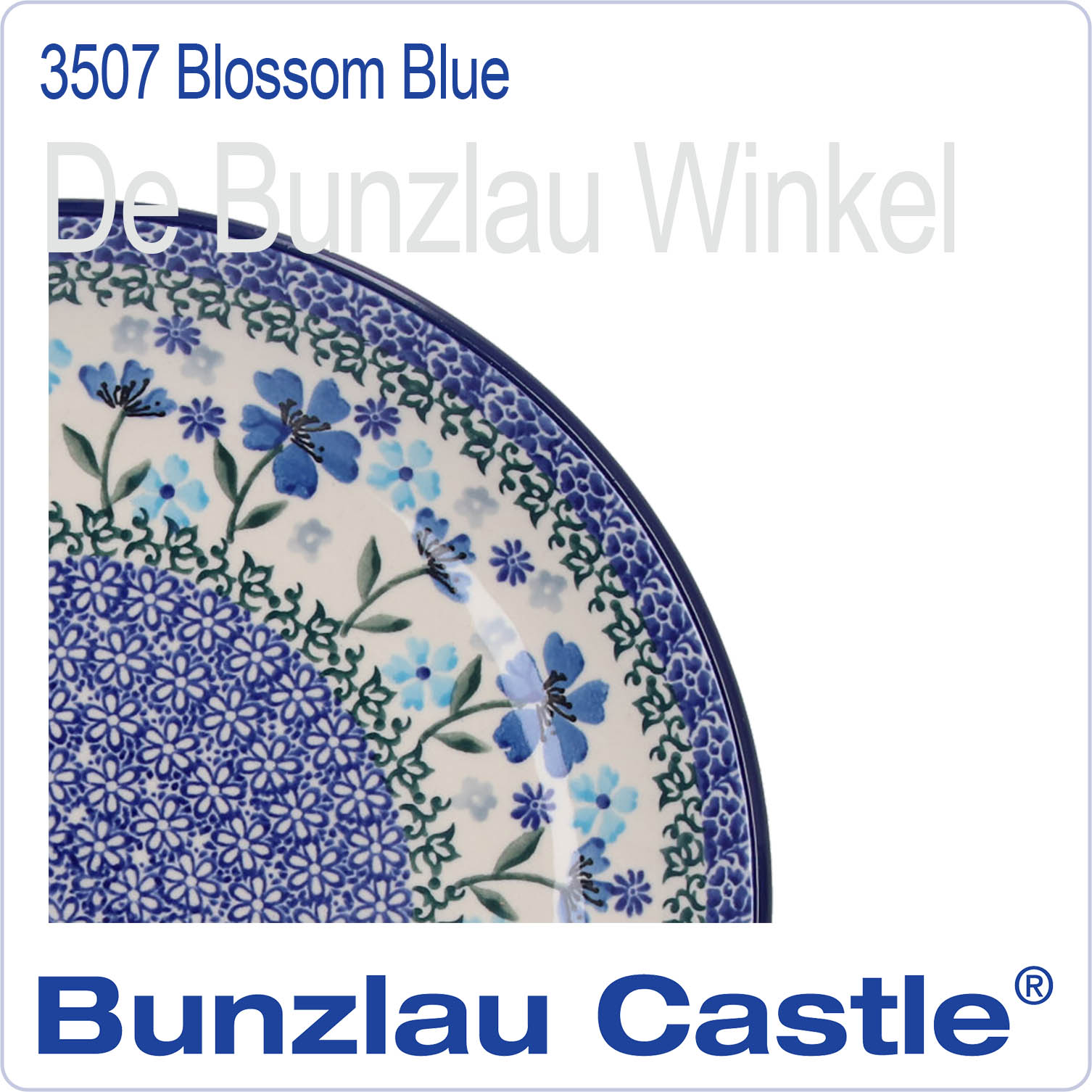Bunzlau Blossom Blue (3507)