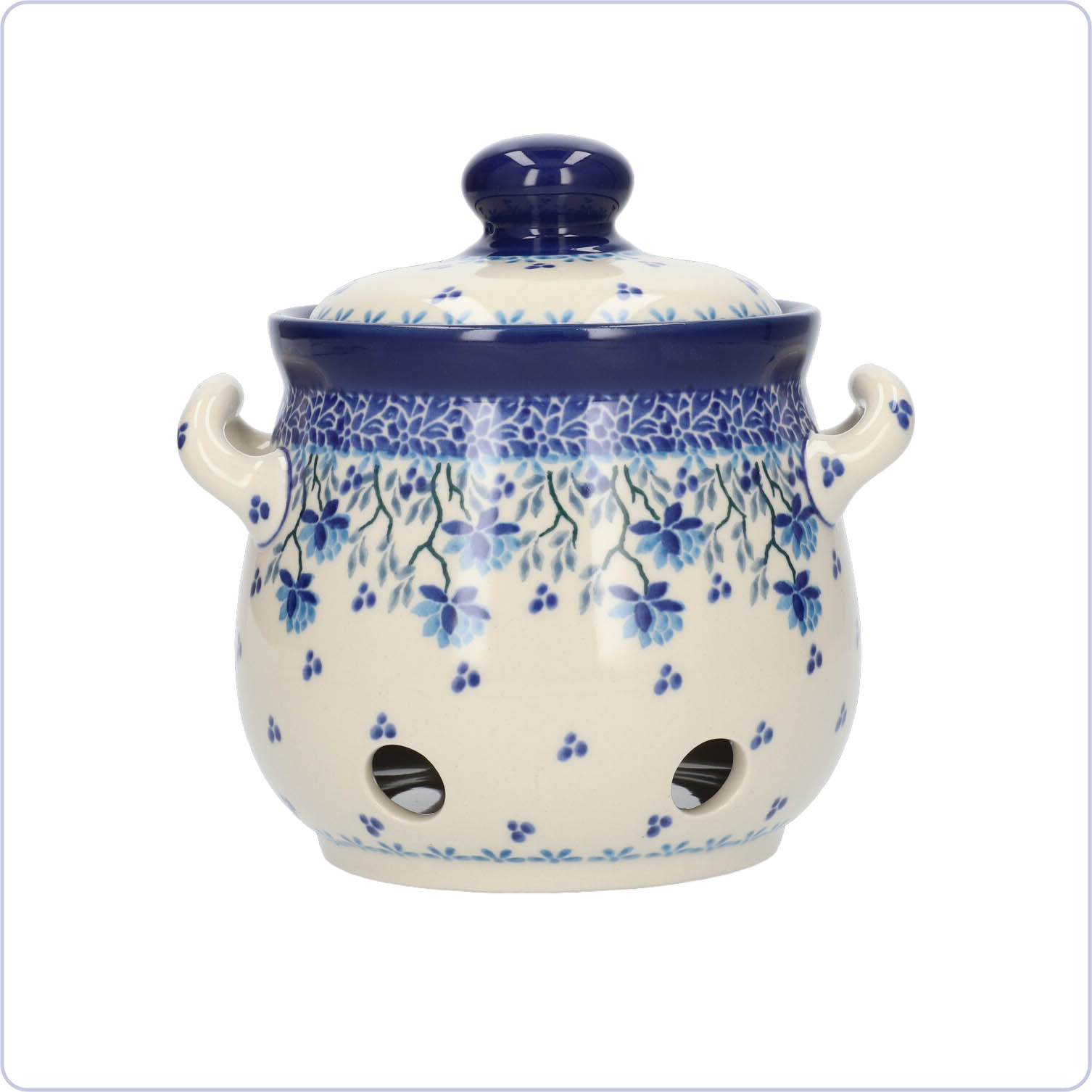 Bunzlau Knoflookpot 15 cm hoog (1179)