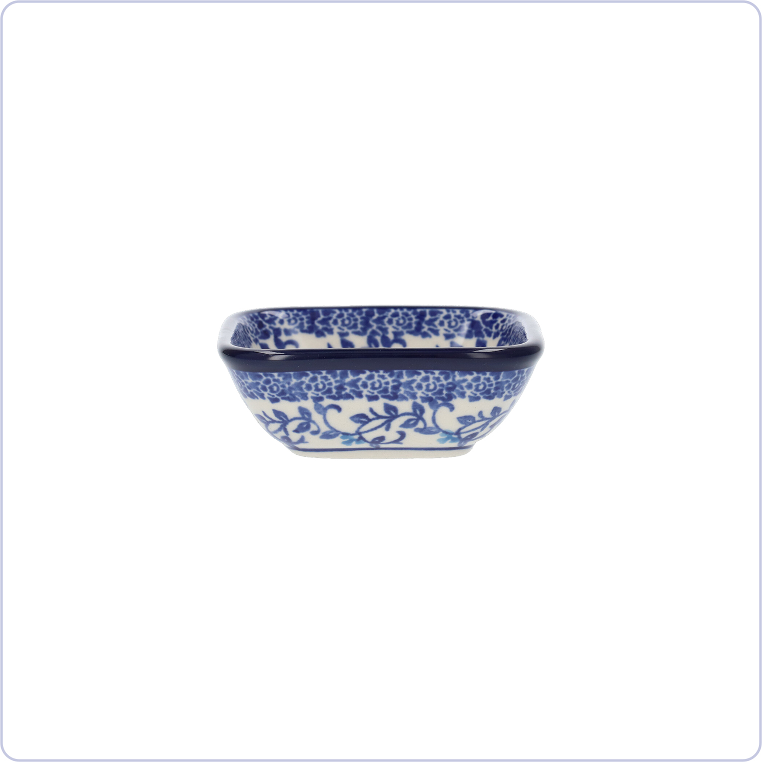 Bunzlau Vierkant bakje 70ml 8x8cm (1604)