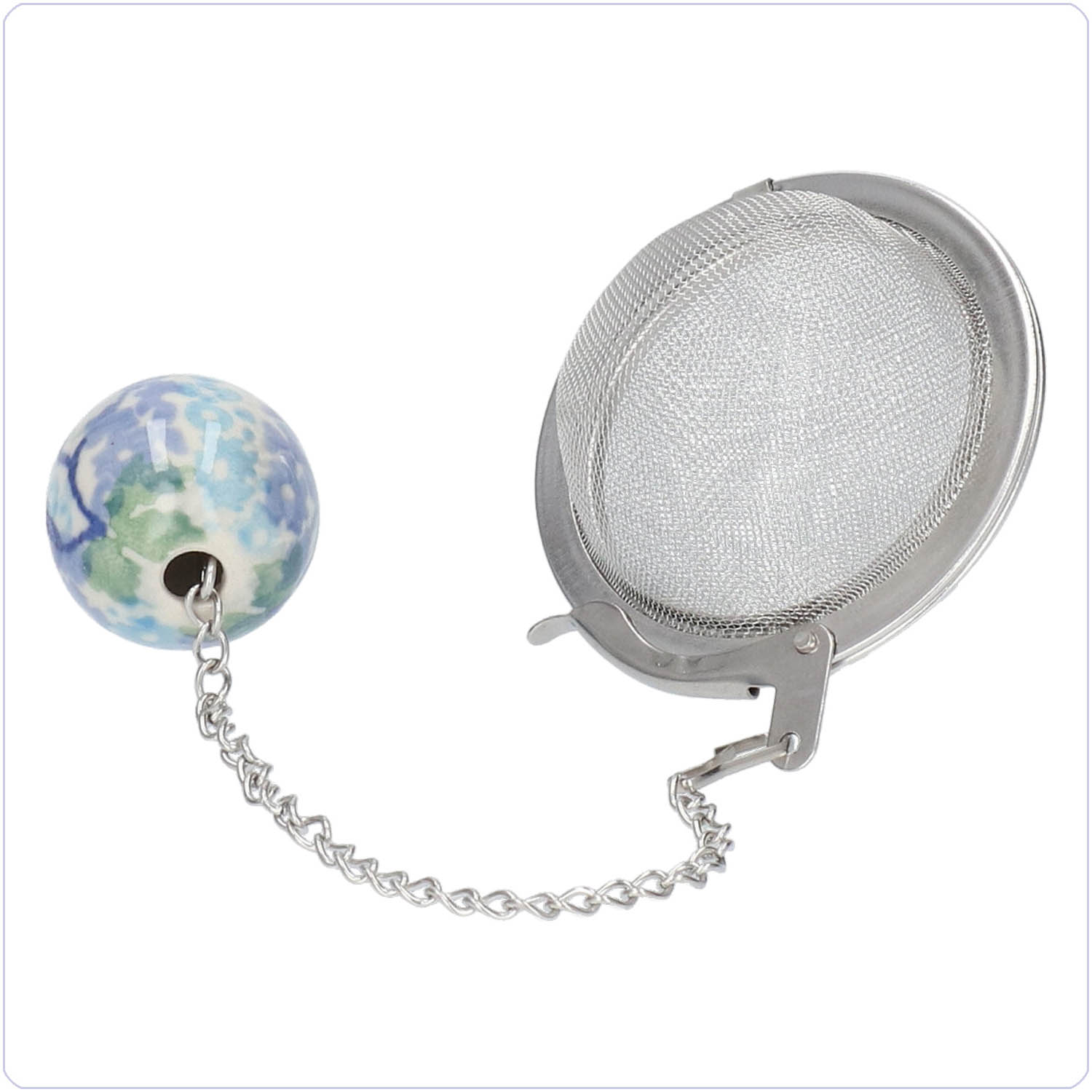Bunzlau Theezeef  Ø 5cm (1000) - Blue Garden (3316)