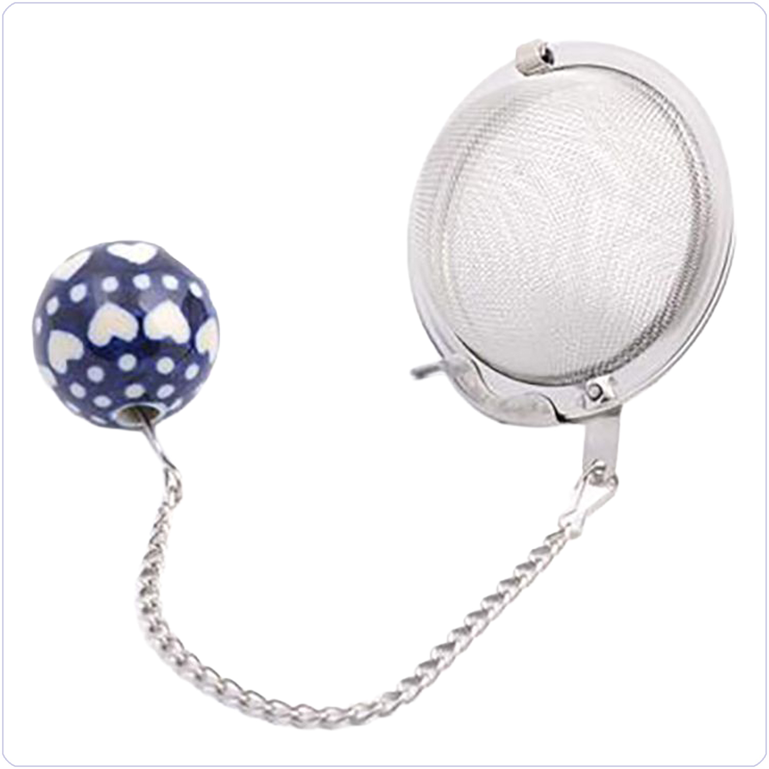 Bunzlau Theezeef  Ø 5cm (1000) - Blue Valentine (375E)