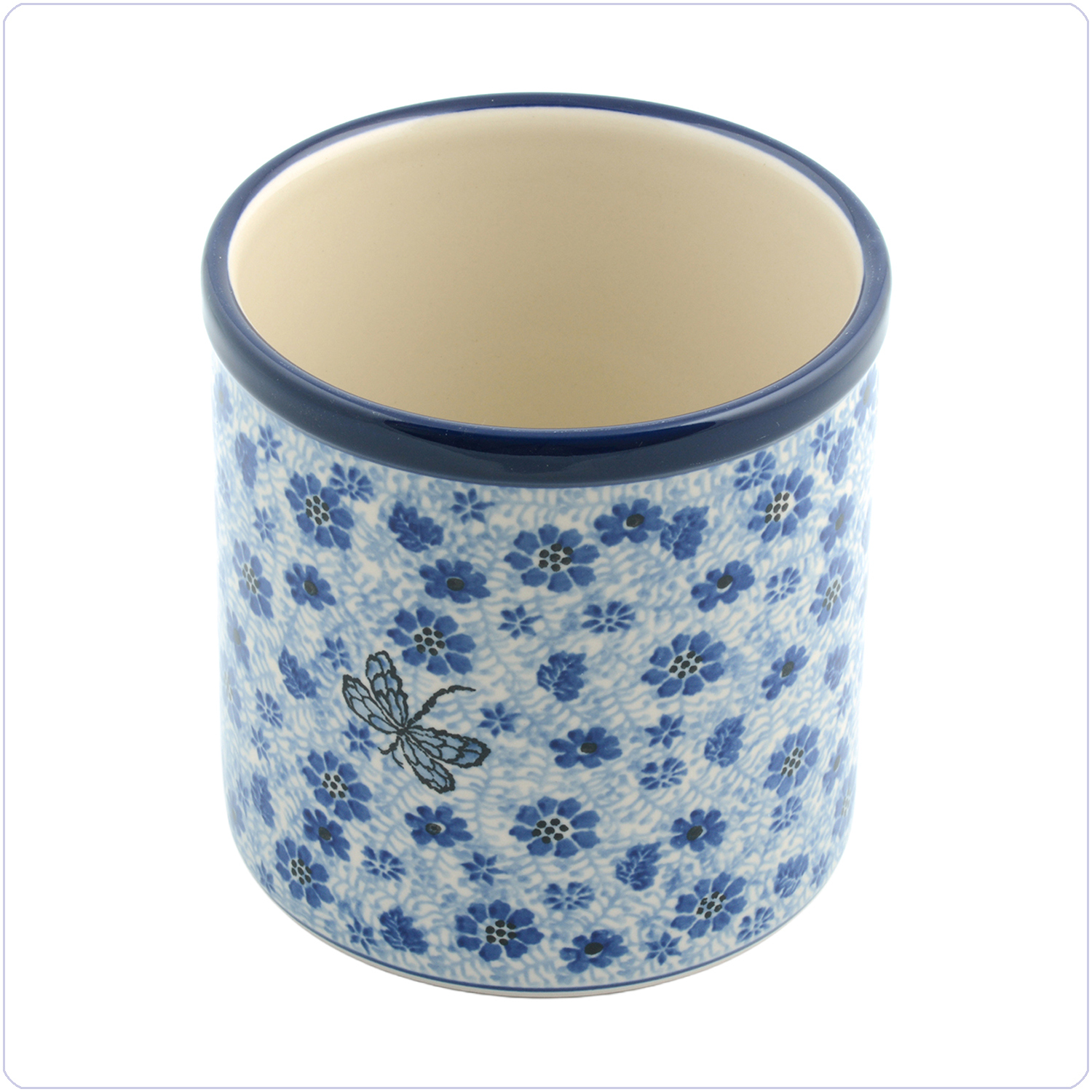 Bunzlau Lepel/bloem/opslagpot (1003) - Dragonfly (1443)