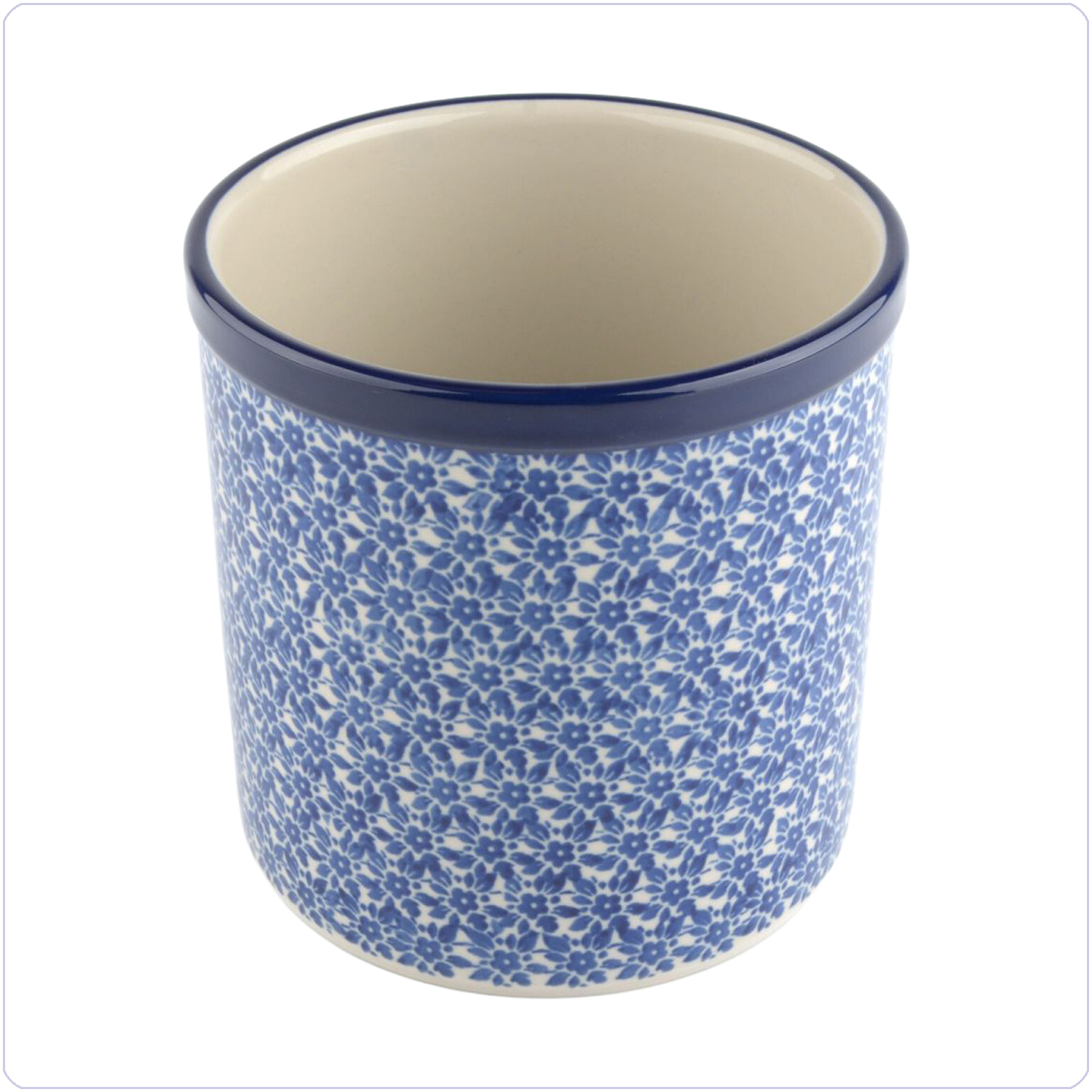 Bunzlau Lepel/bloem/opslagpot (1003) - Indigo (2396)