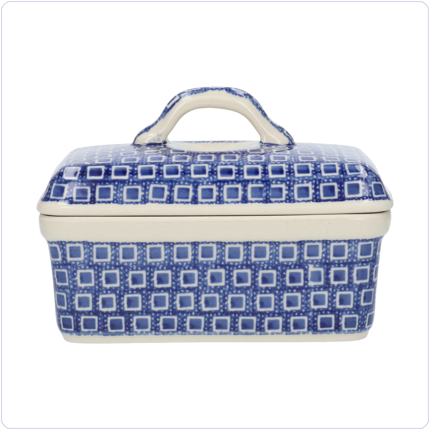 Bunzlau Botervloot Oblong (1010) - Blue Diamond (2253)