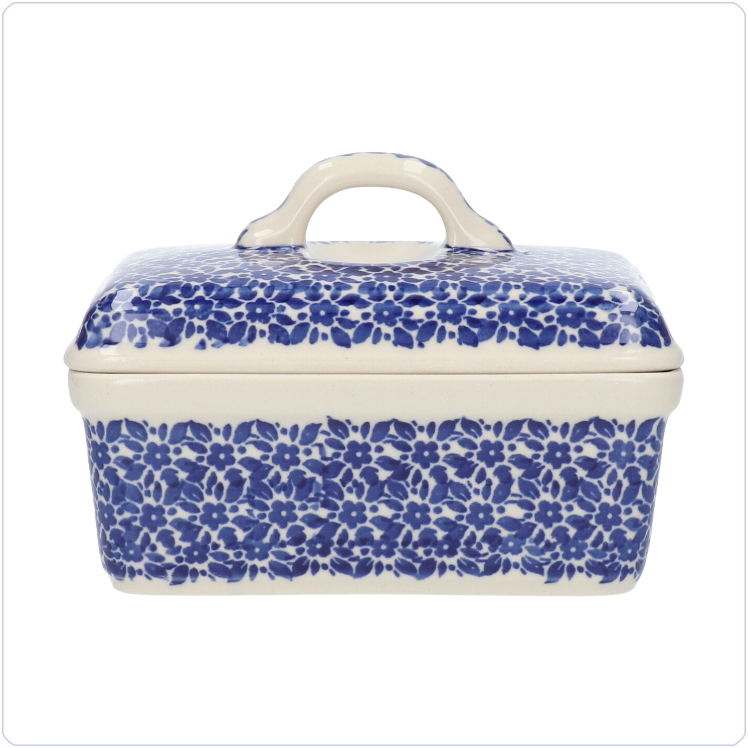 Bunzlau Botervloot Oblong (1010) - Indigo (2396)