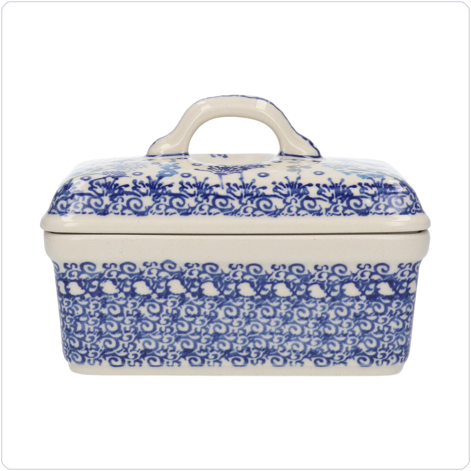 Bunzlau Botervloot Oblong (1010) - Floral Party (2896)