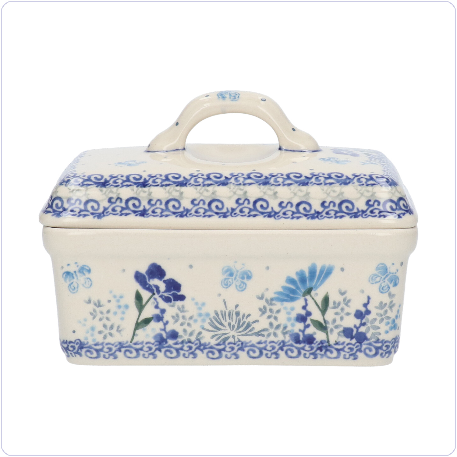 Bunzlau Botervloot Oblong (1010) - Flower Meadow (3302)