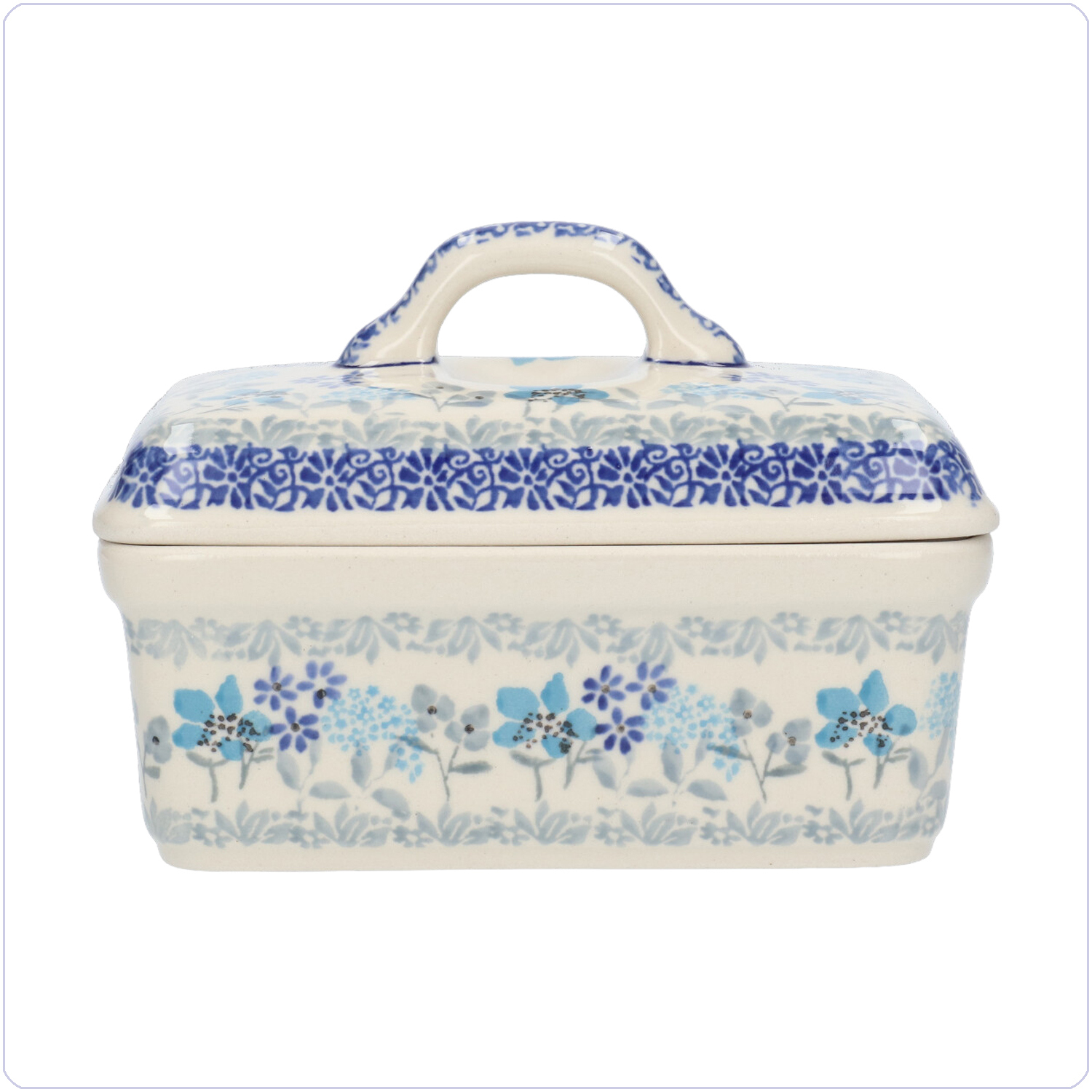Bunzlau Botervloot Oblong (1010) - Delicate Breeze (3304)