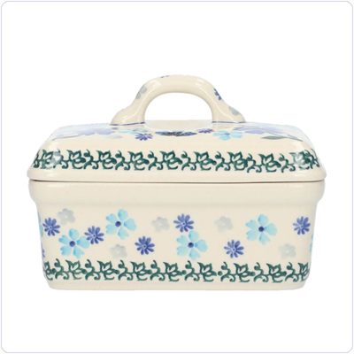 Bunzlau Botervloot Oblong (1010) - Blossom Blue (3507)