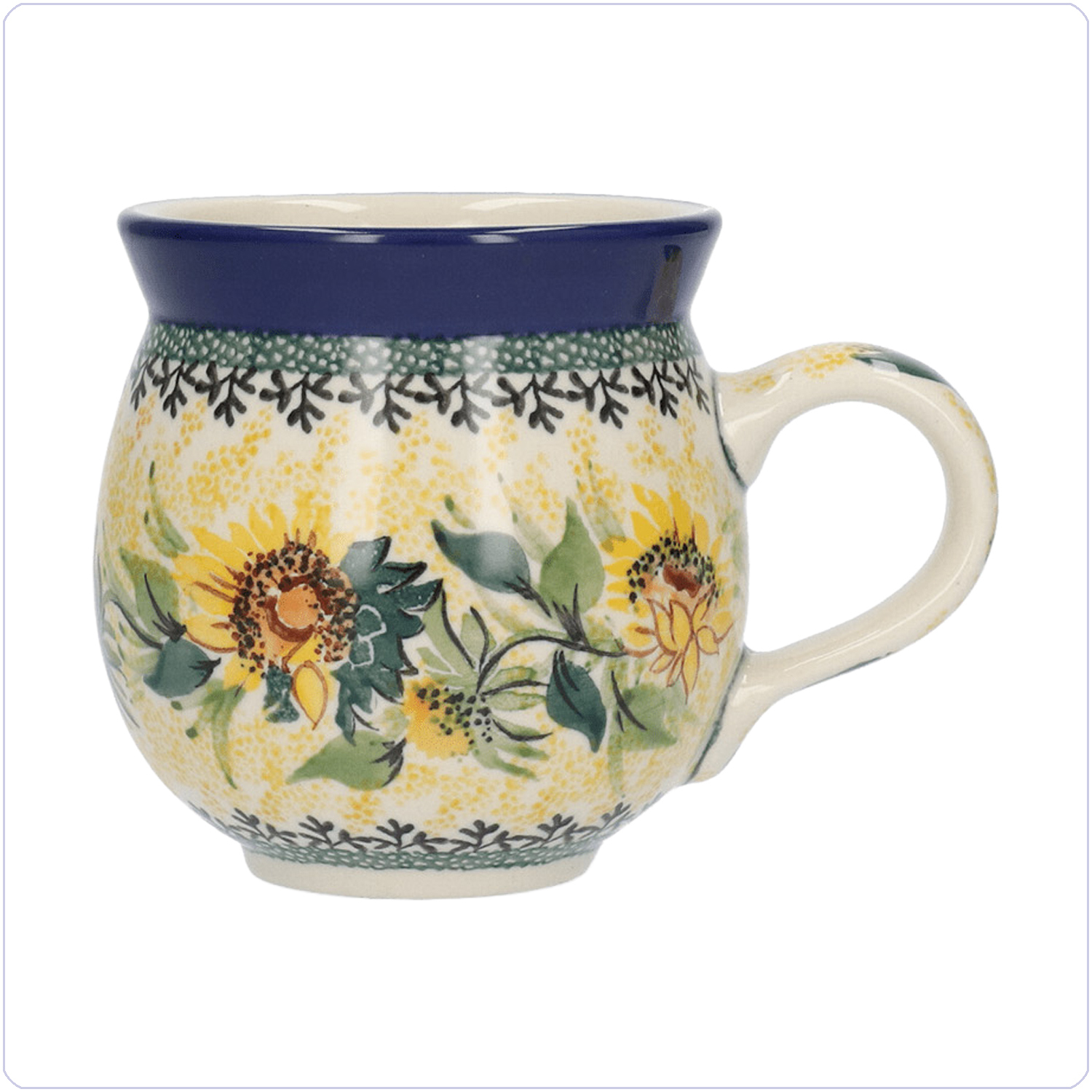 Bunzlau Bolle Mok 300ml (101070) - Unikat Sunflowers (5085)