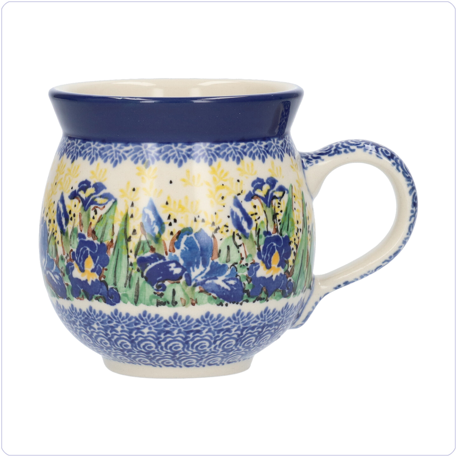 Bunzlau Bolle Mok 300ml (101070) - Unikat Irises (5099)