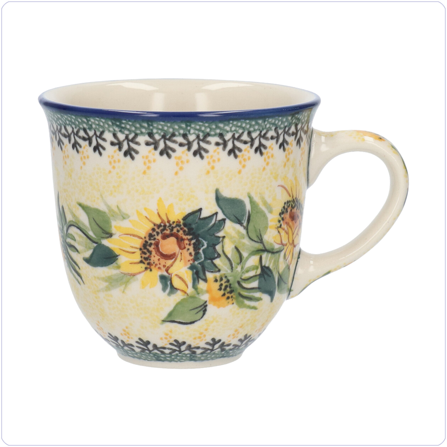 Bunzlau Tulp Beker 340ml (101824) - Unikat Sunflowers (5085)