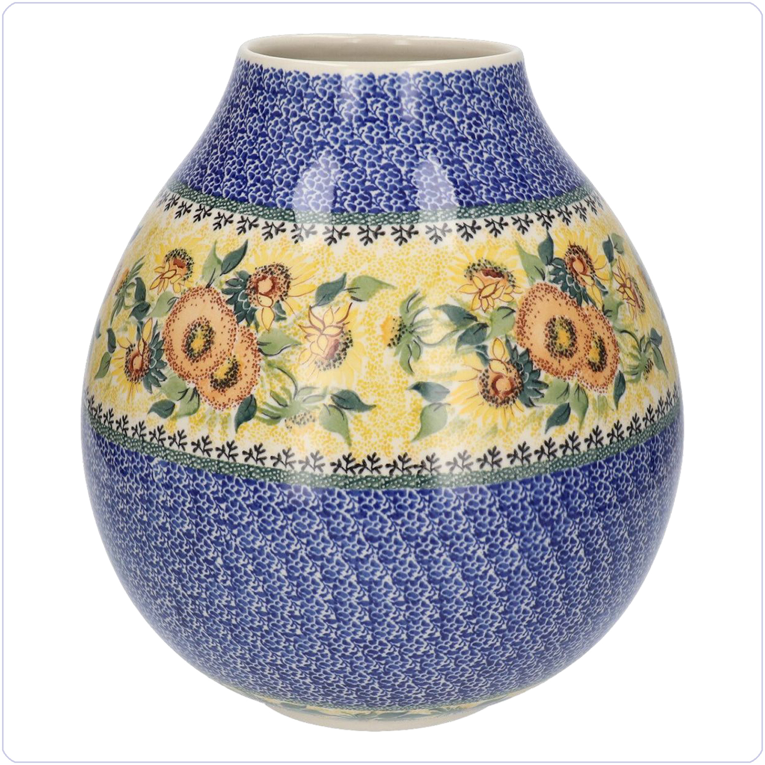 Bunzlau Vaas XL 9500ml (102482) - Unikat Sunflowers (5085)