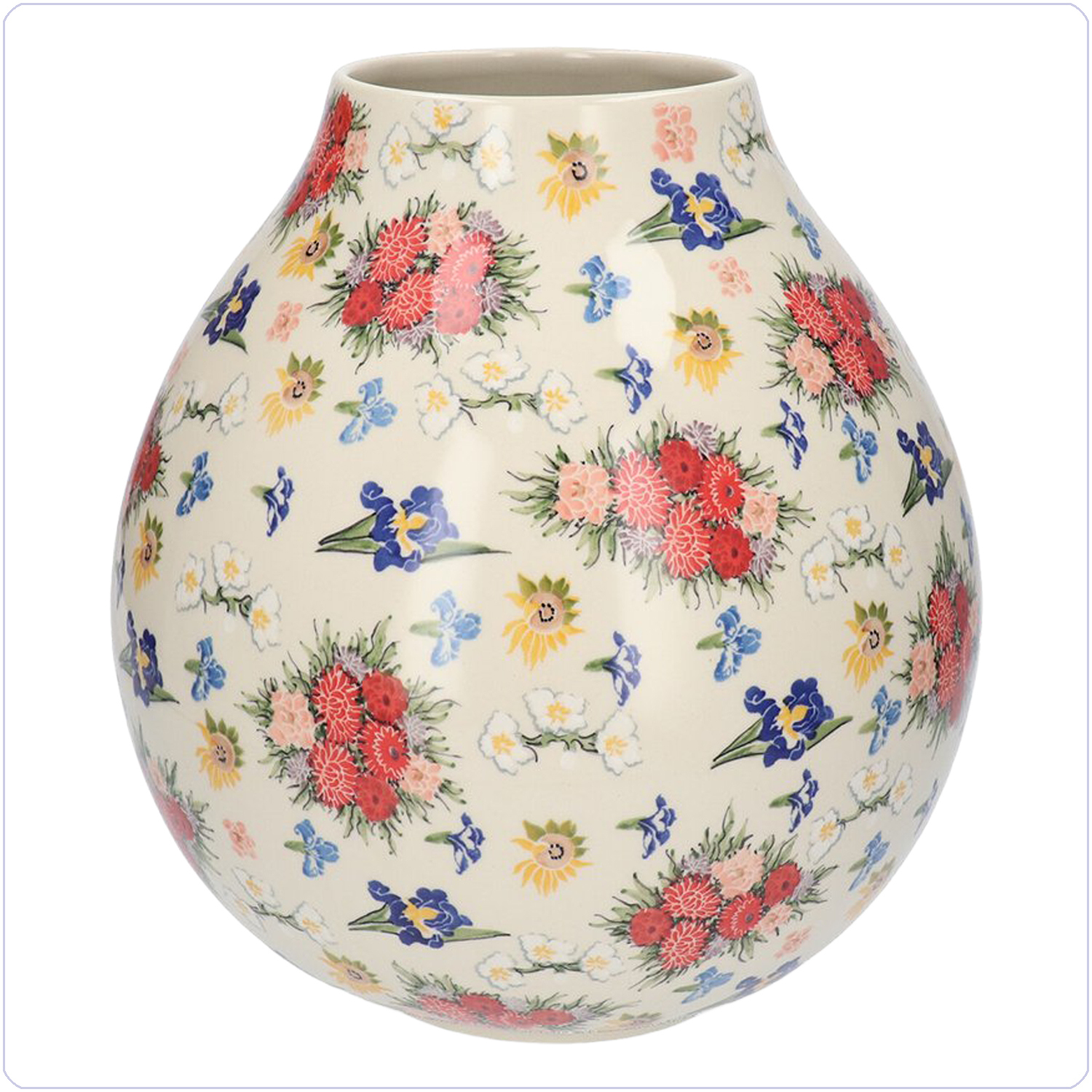 Bunzlau Vaas XL 9500ml (102482) - Unikat Vincent's Flowers (5089)