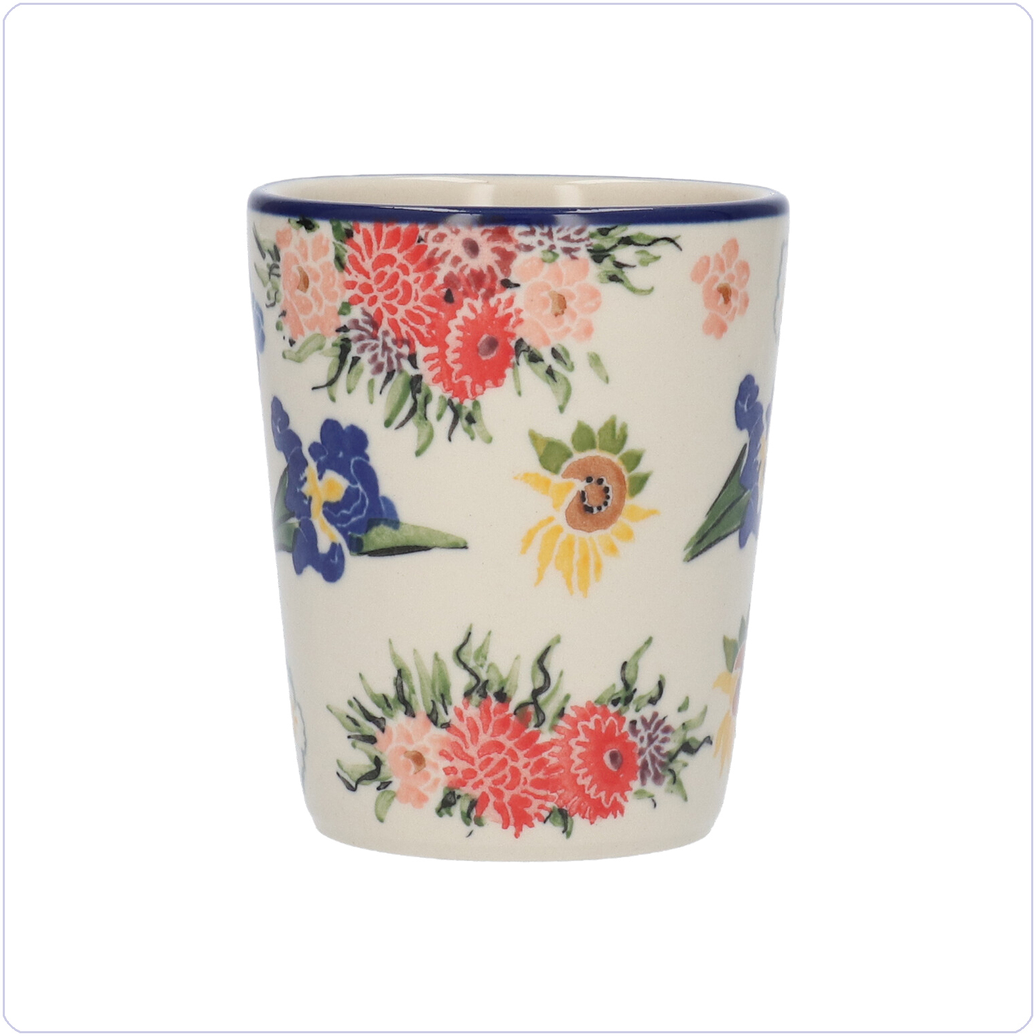 Bunzlau Tumbler M - 200 ml (102483) - Unikat Vincent's Flowers (5089)