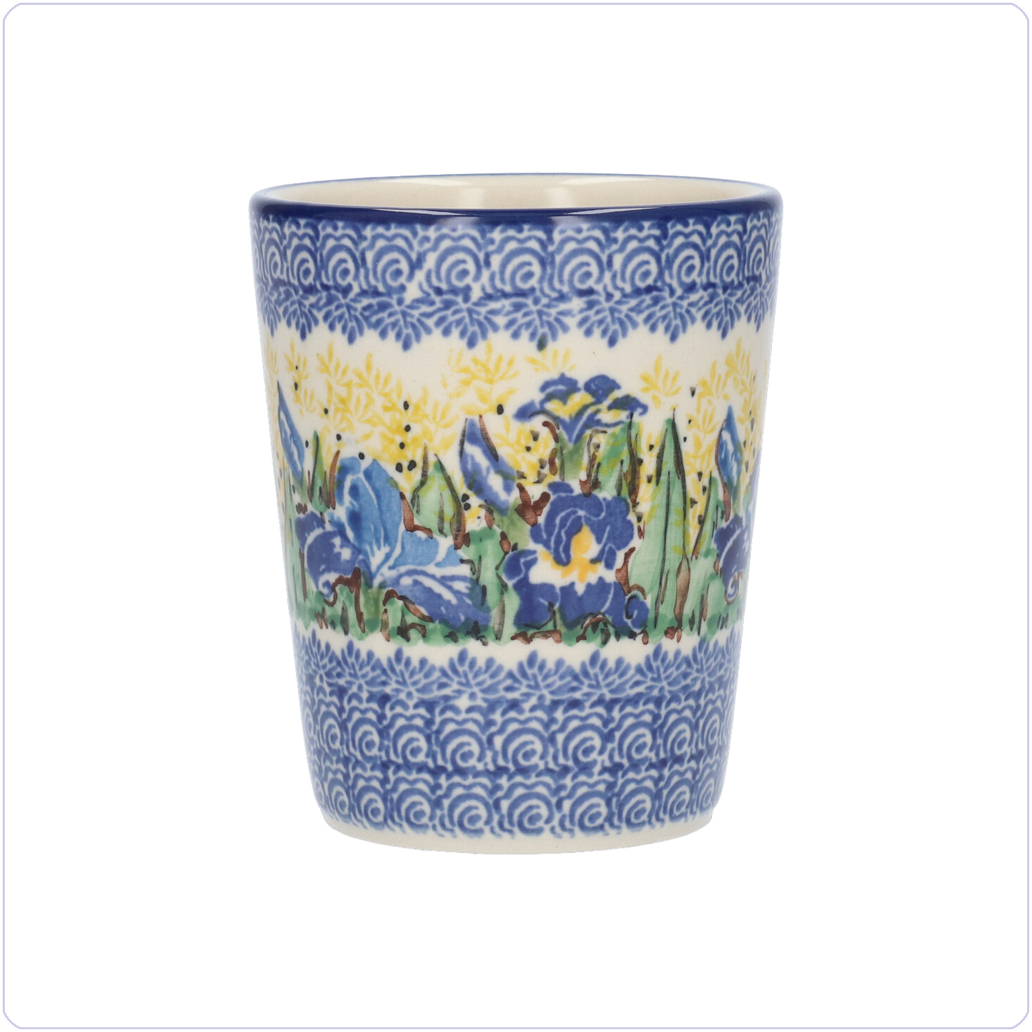 Bunzlau Tumbler M - 200 ml (102483) - Unikat Irises (5099)