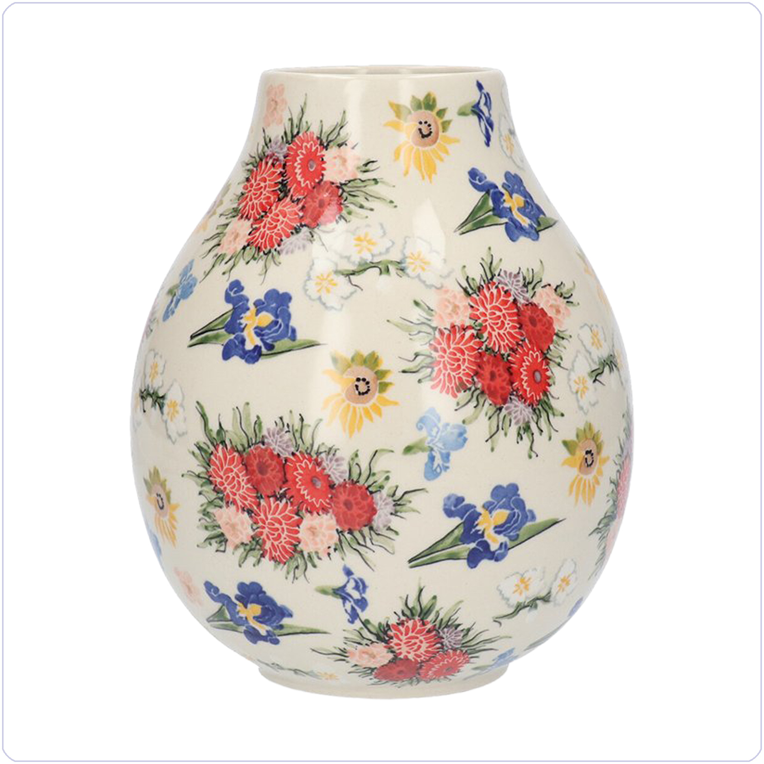 Bunzlau Vaas 4400ml (102514) - Unikat Vincent's Flowers (5089)