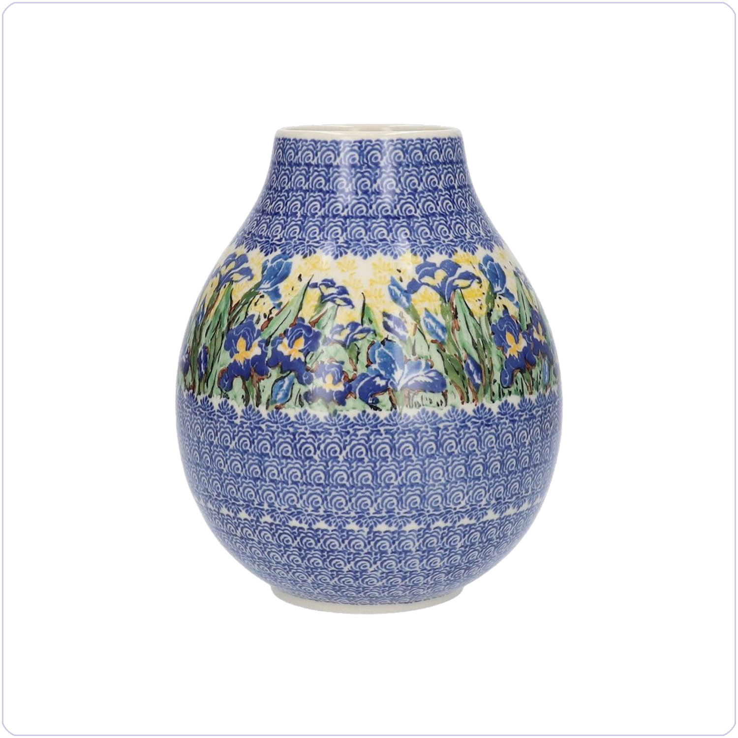 Bunzlau Vaas 2000ml (102515) - Unikat Irises (5099)