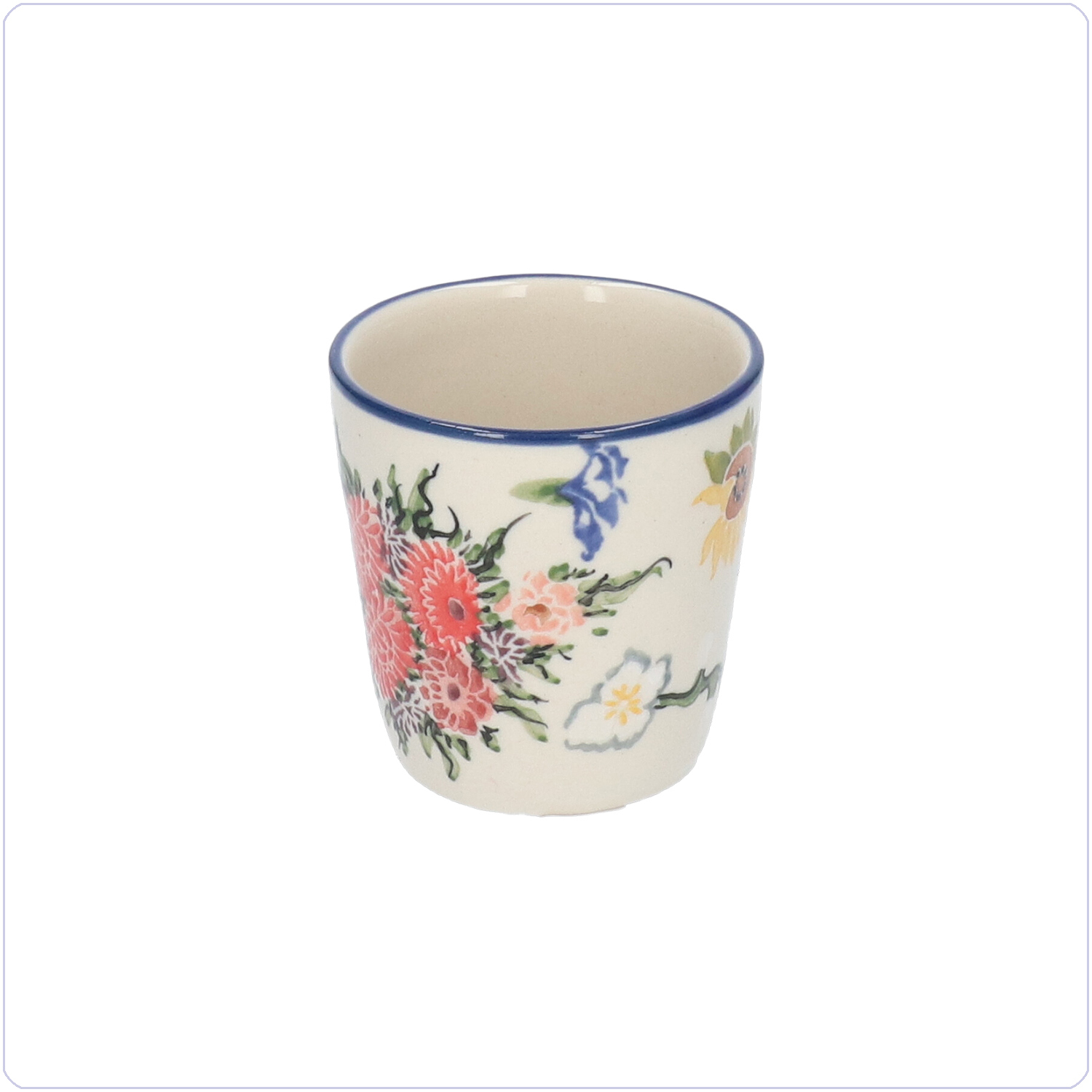 Bunzlau Tumbler XS - 100 ml (102563) - Unikat Vincent's Flowers (5089)