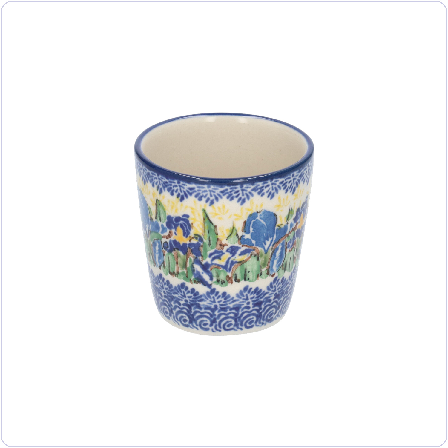 Bunzlau Tumbler XS - 100 ml (102563) - Unikat Irises (5099)