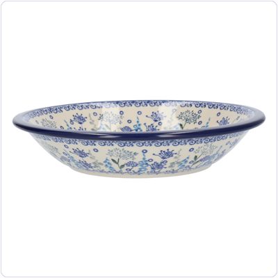 Bunzlau Diep bord zonder platte rand (1026) - Floral Party (2896)