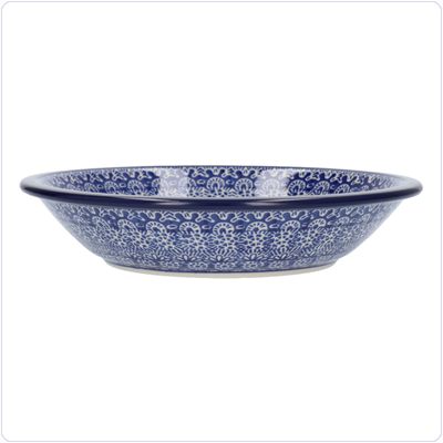 Bunzlau Diep bord zonder platte rand (1026) - Lace (884)