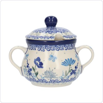 Bunzlau Suikerpot 200ml (1035) - Flower Meadow (3302)