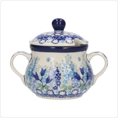 Bunzlau Suikerpot 200ml (1035) - Blue Garden (3316)
