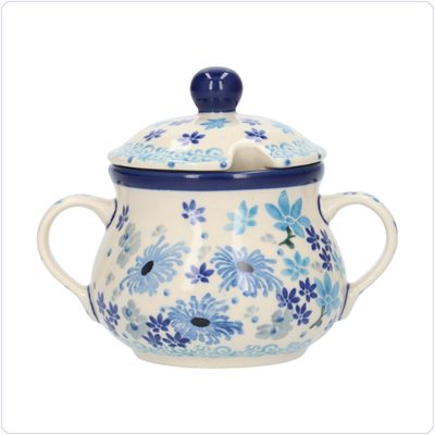 Bunzlau Suikerpot 200ml (1035) - Flower Valley (3508)