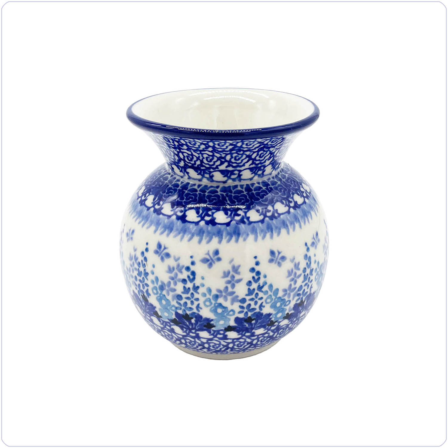 Bunzlau Vaas 10,5 cm hoog (1048) -  (3277)