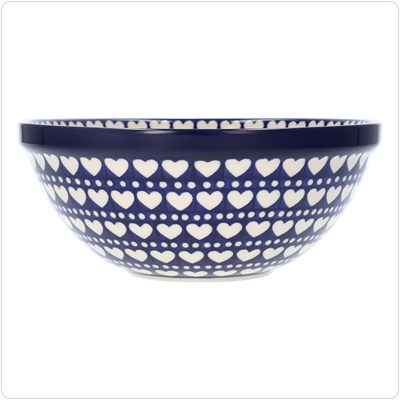 Bunzlau Diepe schaal 2080ml Ø23,5 (1056) - Blue Valentine (375E)