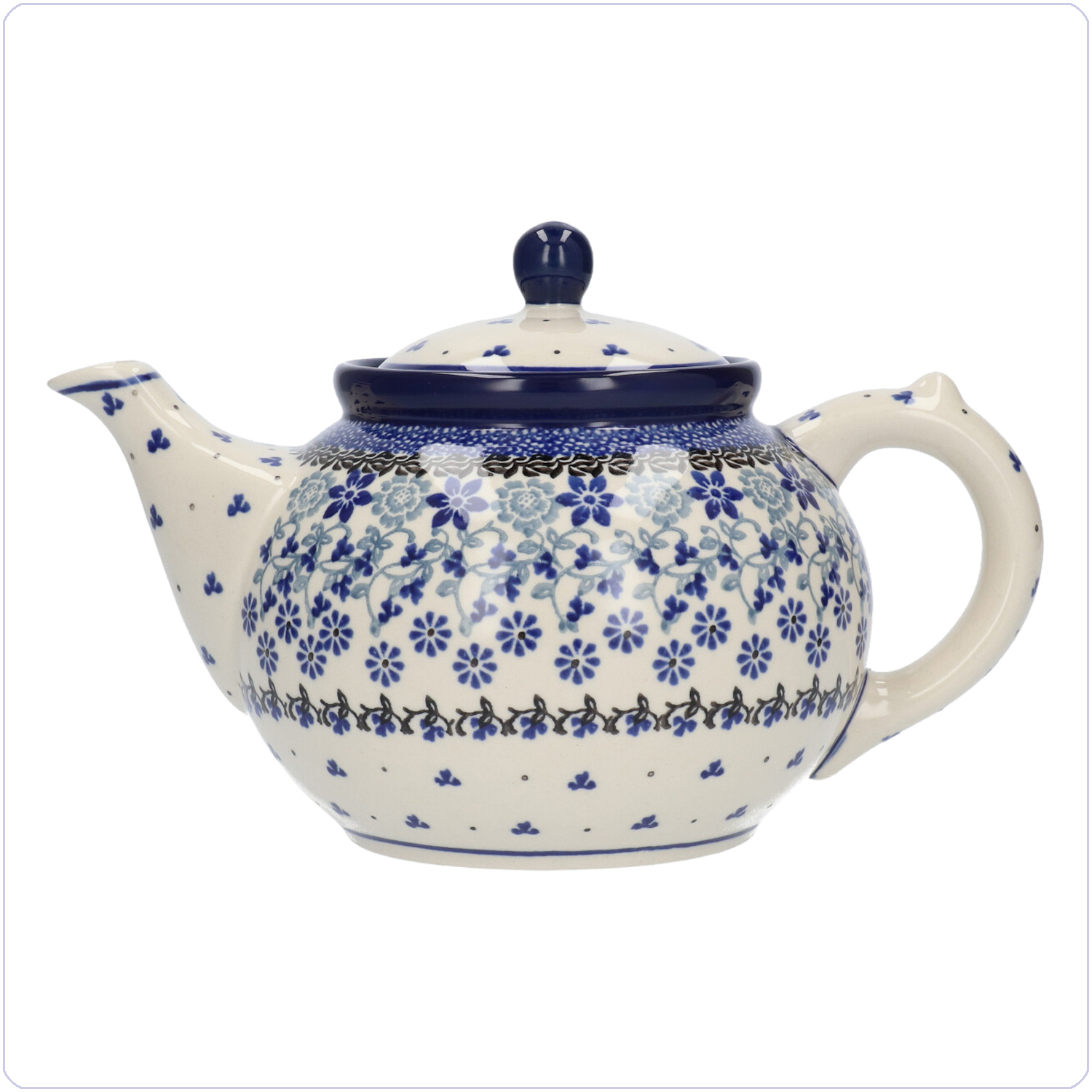 Bunzlau Theepot 1300ml (1060) - Belle Fleur (1829)