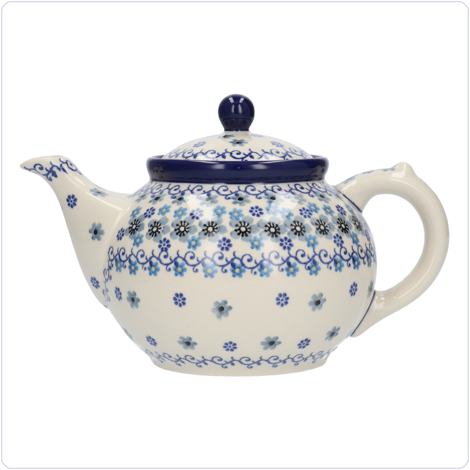 Bunzlau Theepot 1300ml (1060) - Winter Garden (2084)