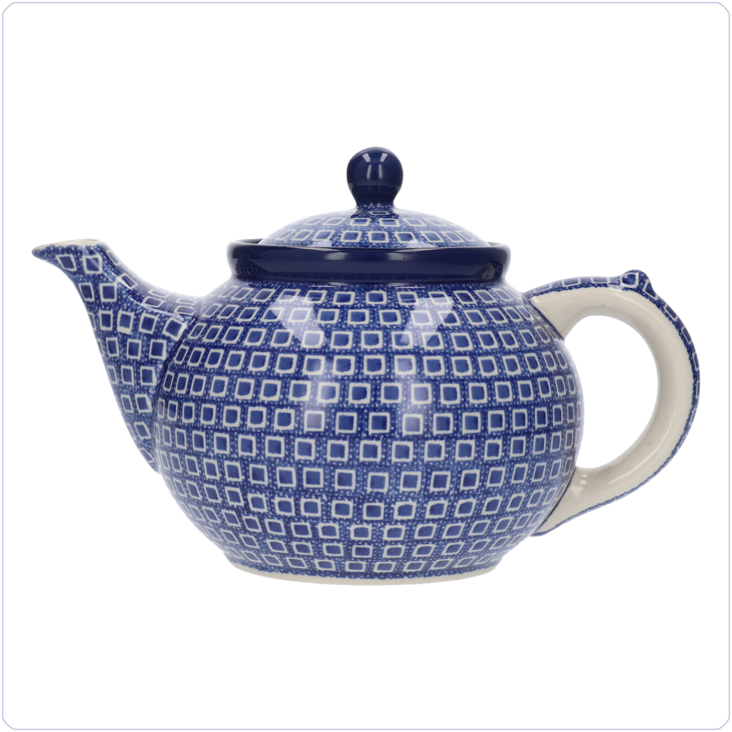 Bunzlau Theepot 1300ml (1060) - Blue Diamond (2253)