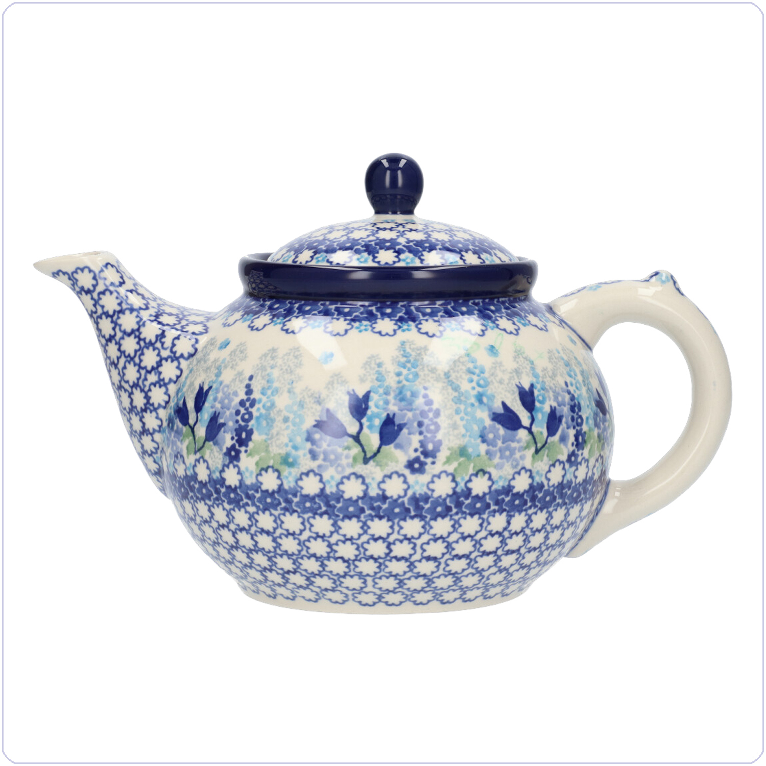 Bunzlau Theepot 1300ml (1060) - Blue Garden (3316)