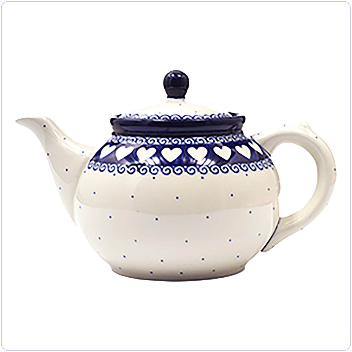 Bunzlau Theepot 1300ml (1060) - White Valentine (375M)