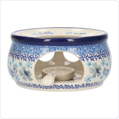 Bunzlau Theelicht/stoof Ø 15cm (1063) - Douce Fleur (3505)