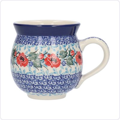 Bunzlau Bolle Mok 370ml (1070) - English Rose (3305)