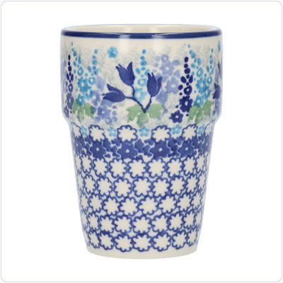 Bunzlau Melkbeker 240ml (1071) - Blue Garden (3316)