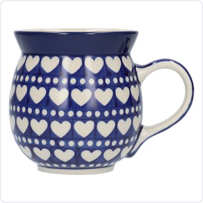 Bunzlau Bolle XL Mok 500ml (1073) - Blue Valentine (375E)