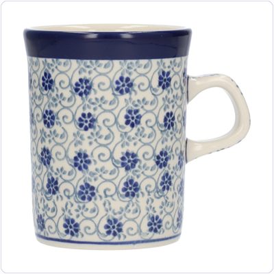 Bunzlau Rechte beker 250ml (1074) - Flower Fountain (2068)