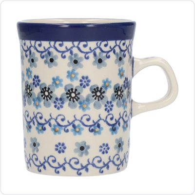 Bunzlau Rechte beker 250ml (1074) - Winter Garden (2084)