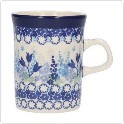 Bunzlau Rechte beker 250ml (1074) - Blue Garden (3316)