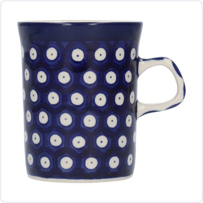 Bunzlau Rechte beker 250ml (1074) - Blue Eyes (71)