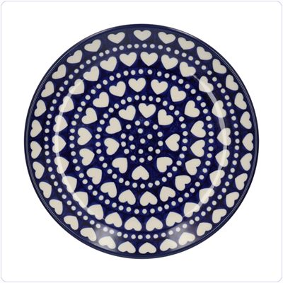 Bunzlau Ontbijtbord Ø20cm (1086) - Blue Valentine (375E)