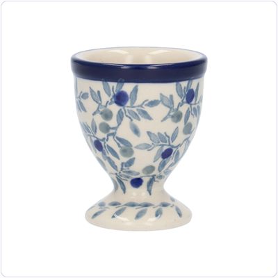 Bunzlau Eierdop op voetje (1106) - Blue Olive (2506)